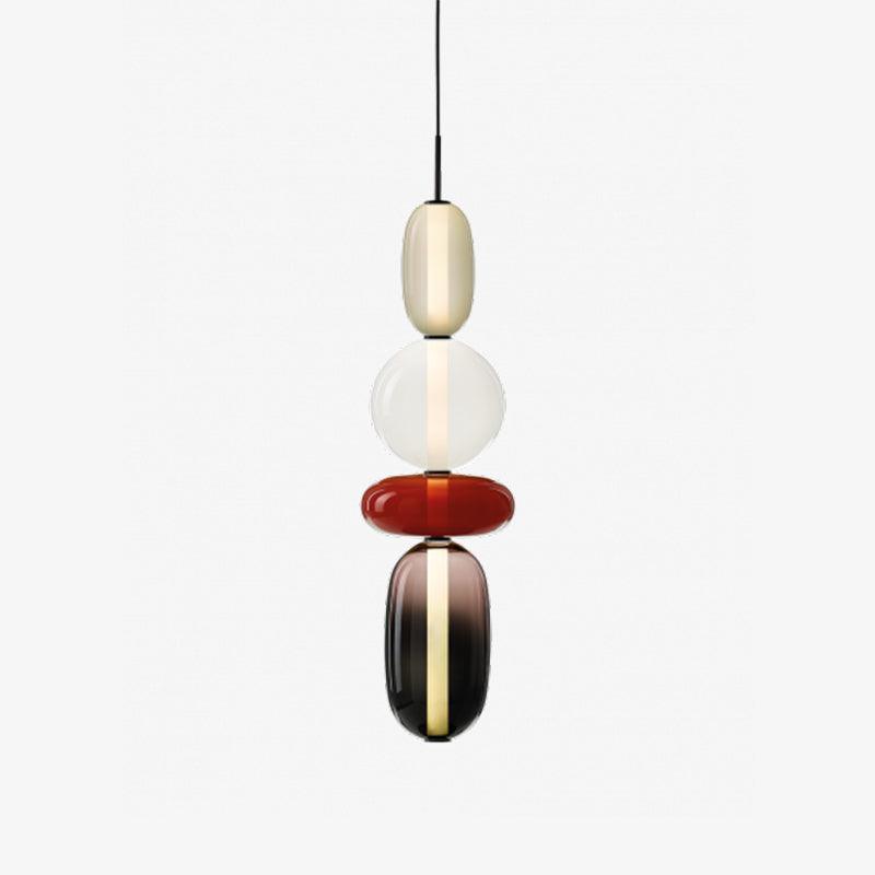 Pendellampe i glass med moderne design 16