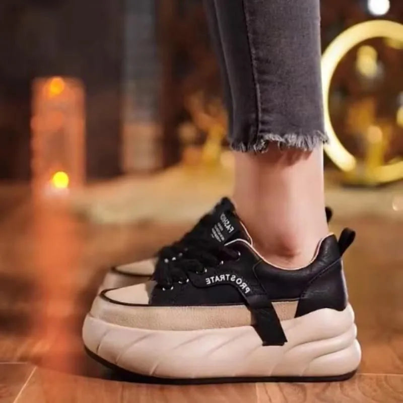 Myke joggesko med tykk såle for kvinner