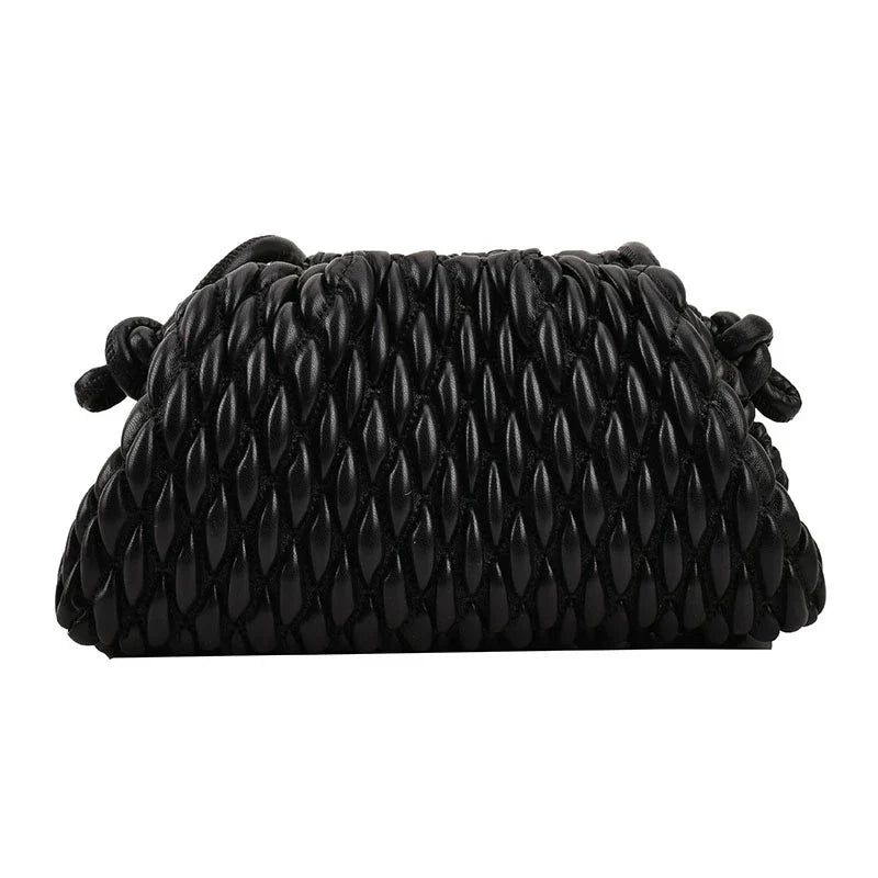 Kvinne Clutch Veske Elegant Sateng Med Romslig Innvendig Plass 1