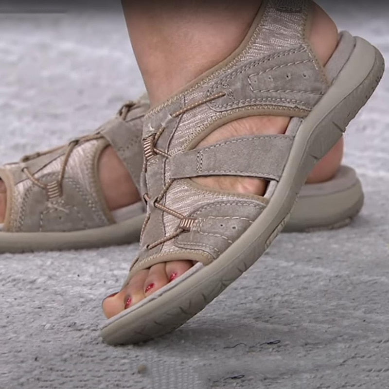 Sandaler med rund åpen tå 3