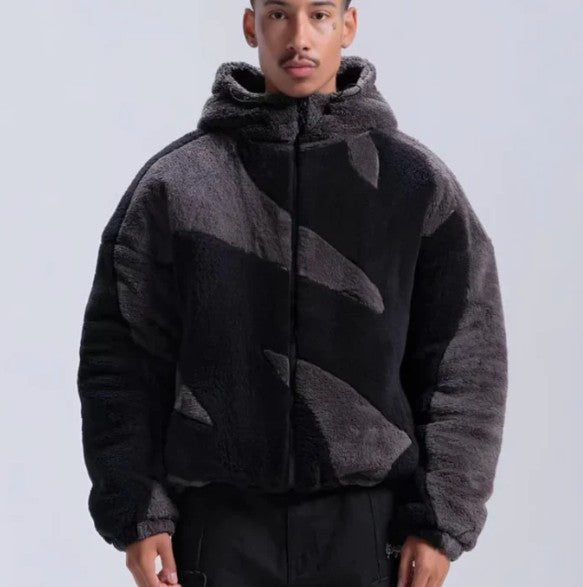 Variant image for Herre Jakke Lamull med Glidelås Tidløst Design-9