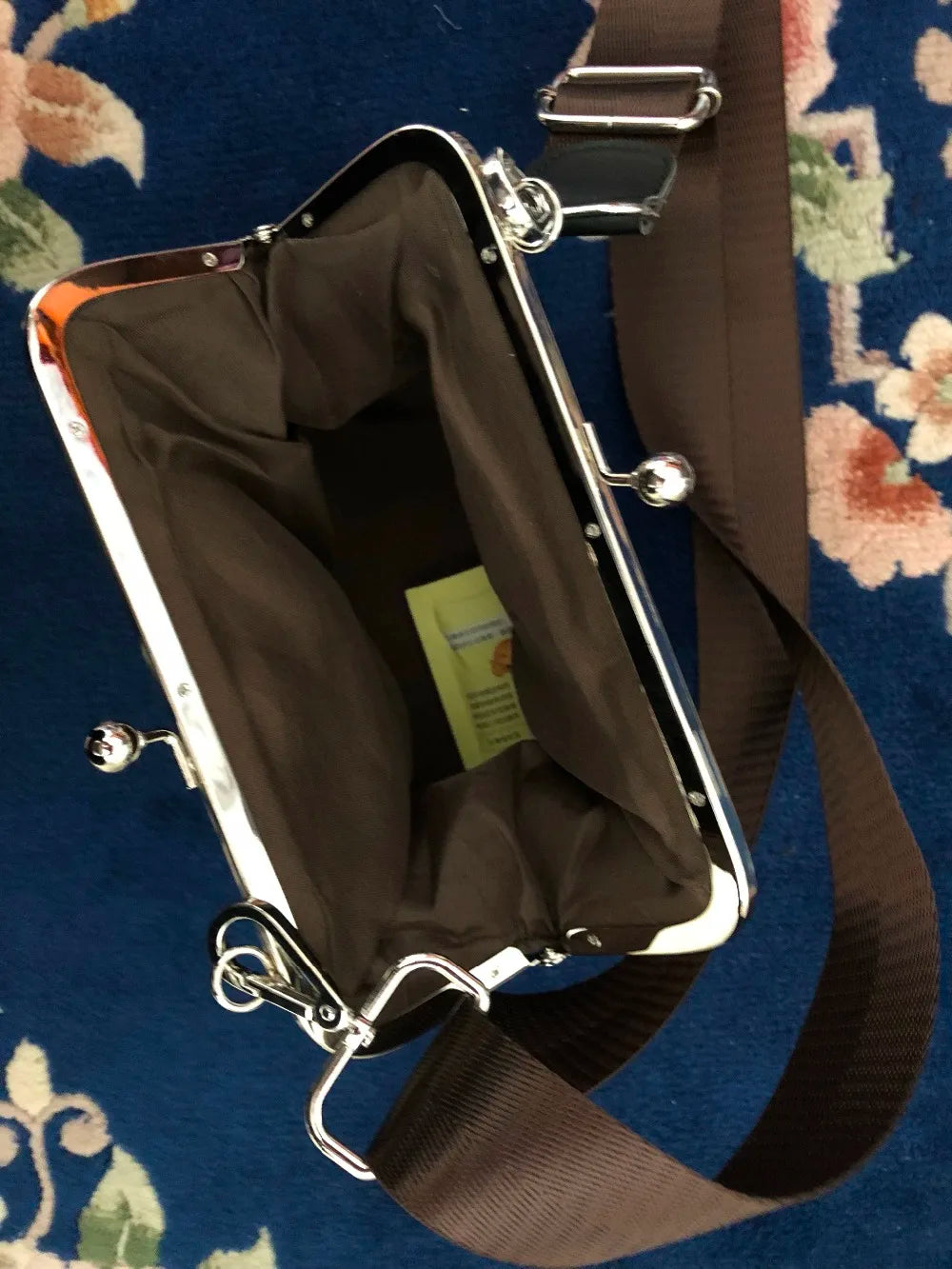 Dame Crossbody Veske Elegant Bærekraftig PU-Skinn 6