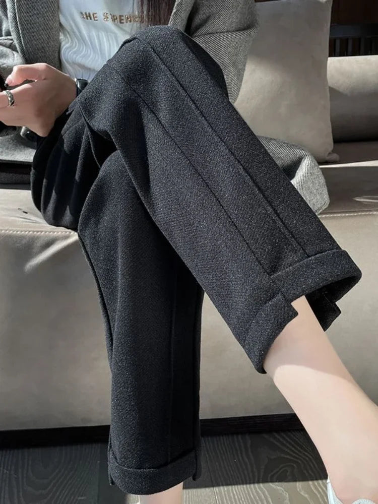 Damebukser Elegant Allsidig Polyester Komfortabel Passform 1