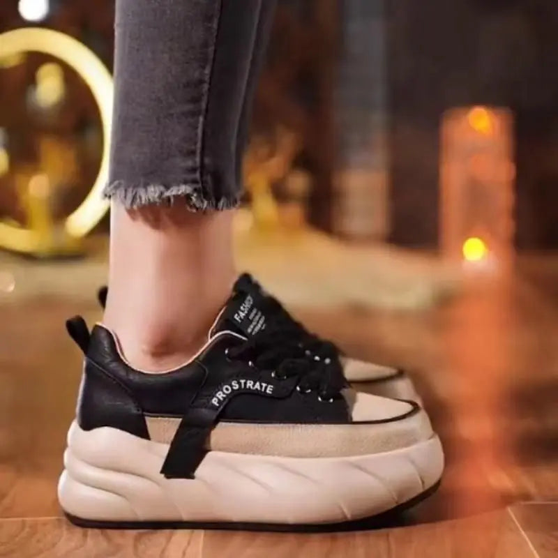 Myke joggesko med tykk såle for kvinner