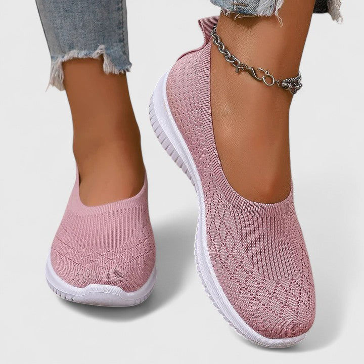 Sko Dame Slip-On Komfortabel Design 5