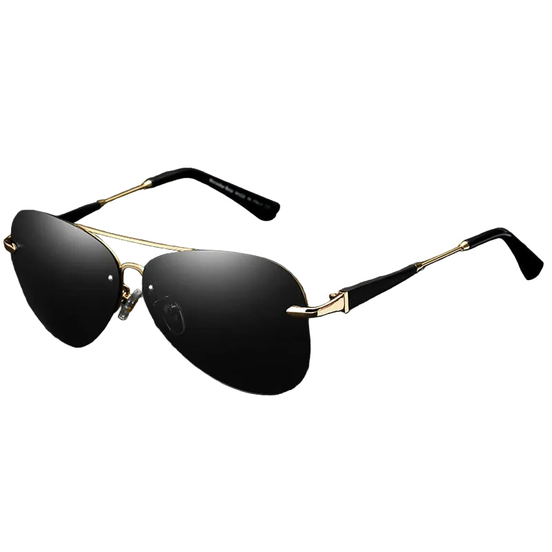 Unisex Aviator Solbriller med Dobbeltbro 2