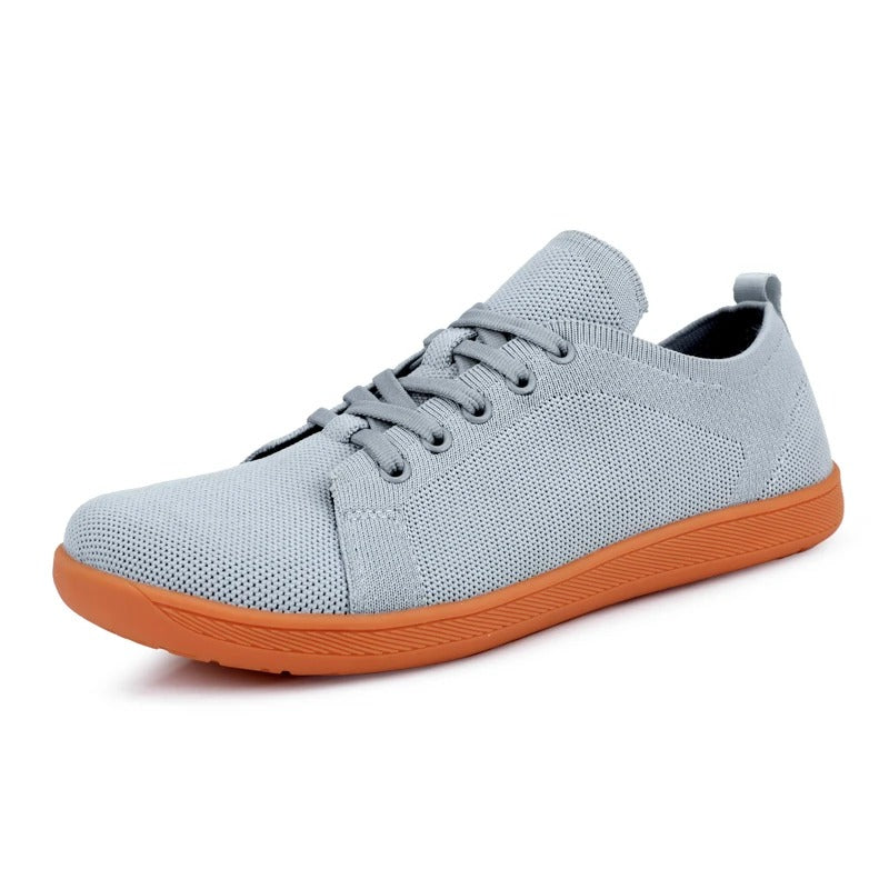 Unisex Barfot Sneakers Bred Tå Design Pustende Mesh Lettvekt 7