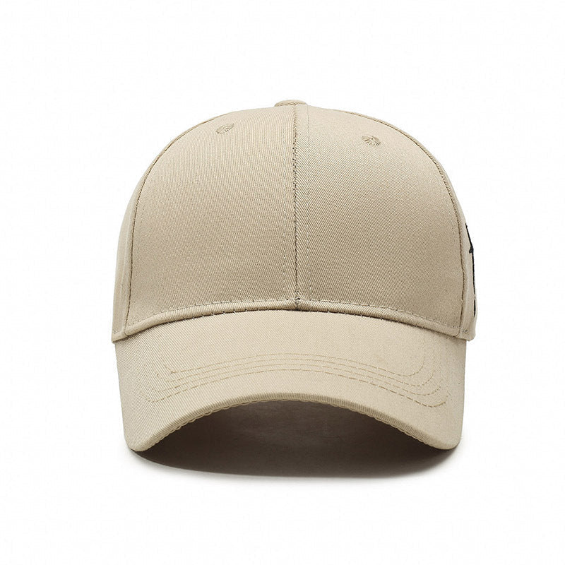 Unisex Baseballcap med Dristige Broderinger Avslappet Stil 7