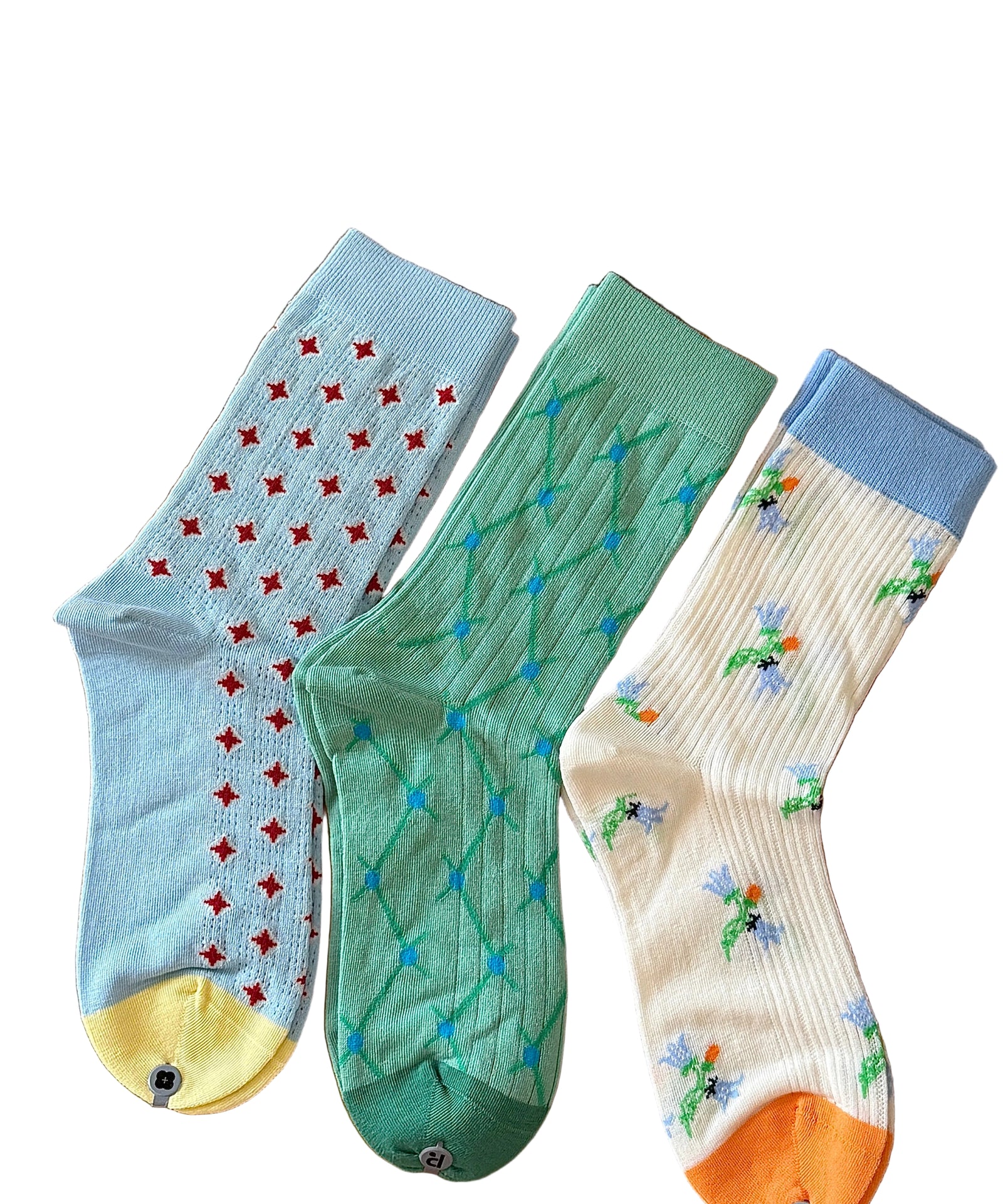 Unisex Jacquard Sokker Mellomlegg Komfortabel Passform 1