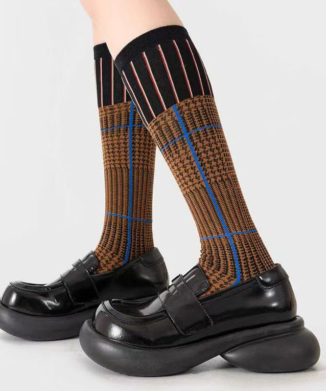Unisex Mid Calf Sokker med Gradient Striper 2