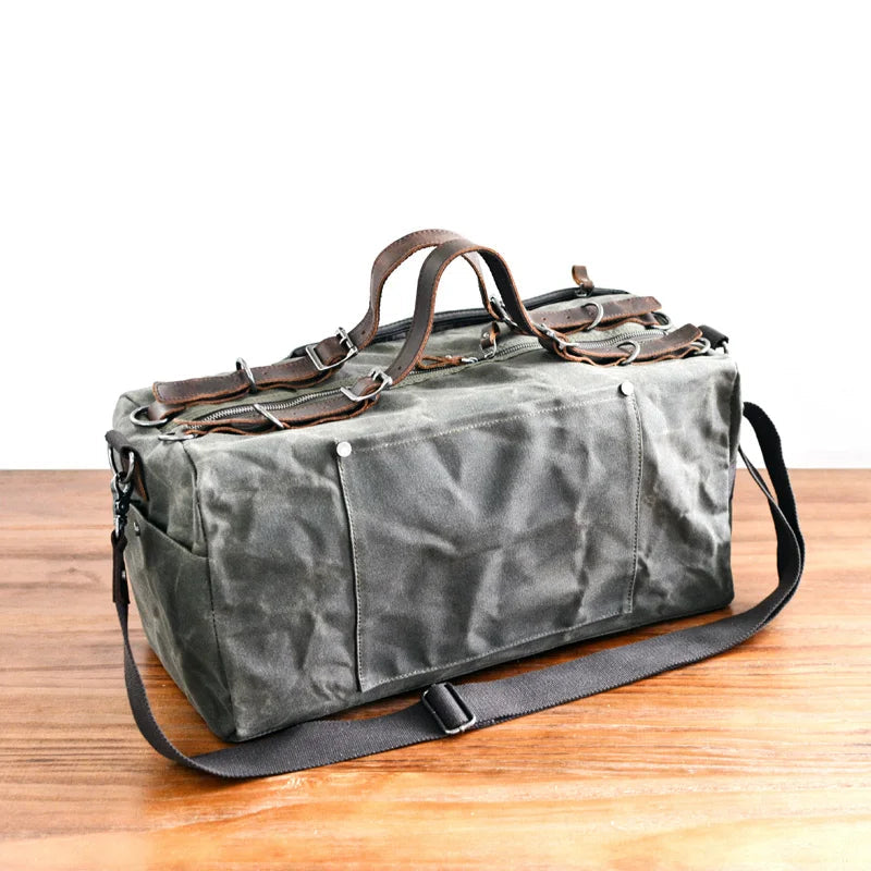 Unisex Reiseveske med Vokset Design Minimalistisk Stil 3
