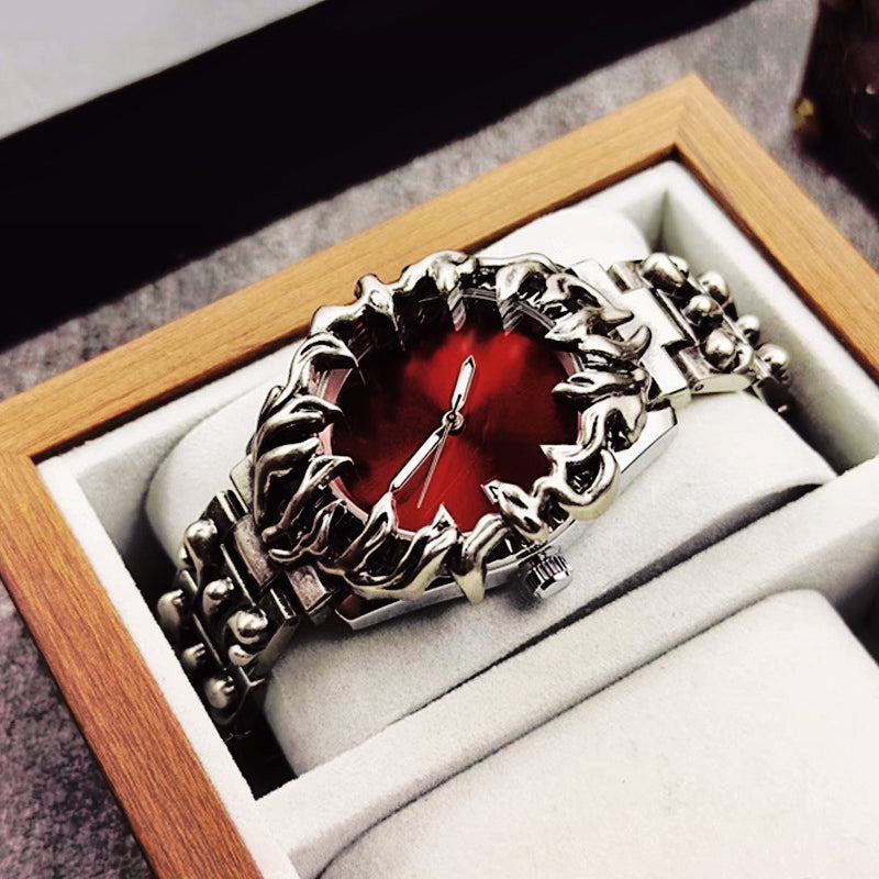 Unisex Statement Klokke Med Skulpturell Design 4