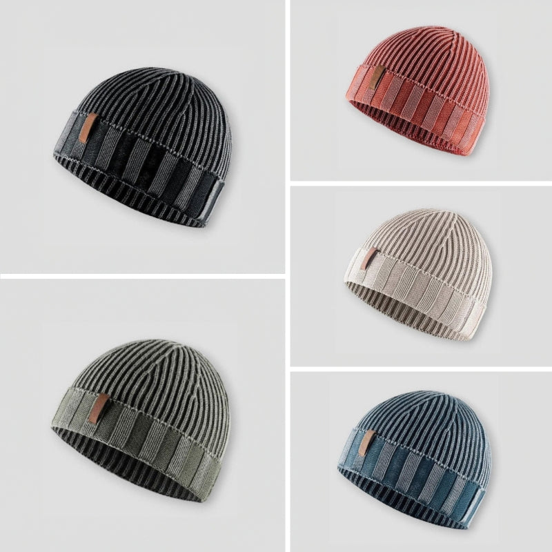 Unisex Strikket Lue med Retro Stil 5