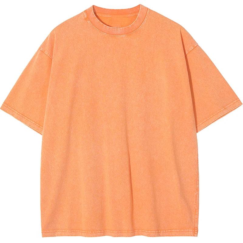 Unisex T-Skjorte Vintage Stil O-Hals 10