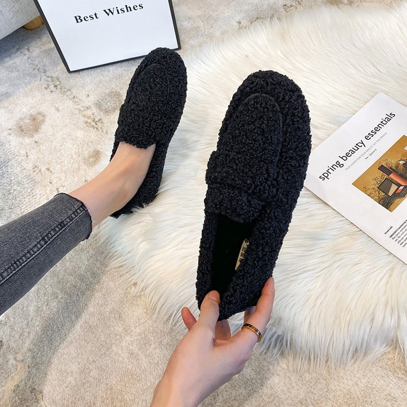 Unisex Tøffelsko Plysj Komfortabel 4