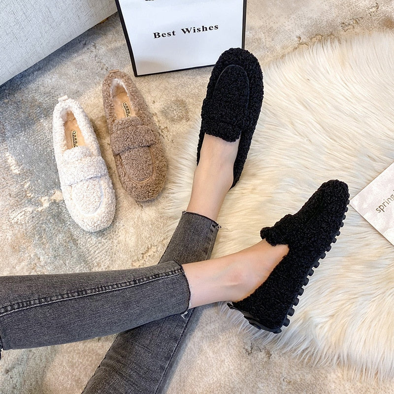 Unisex Tøffelsko Plysj Komfortabel 5