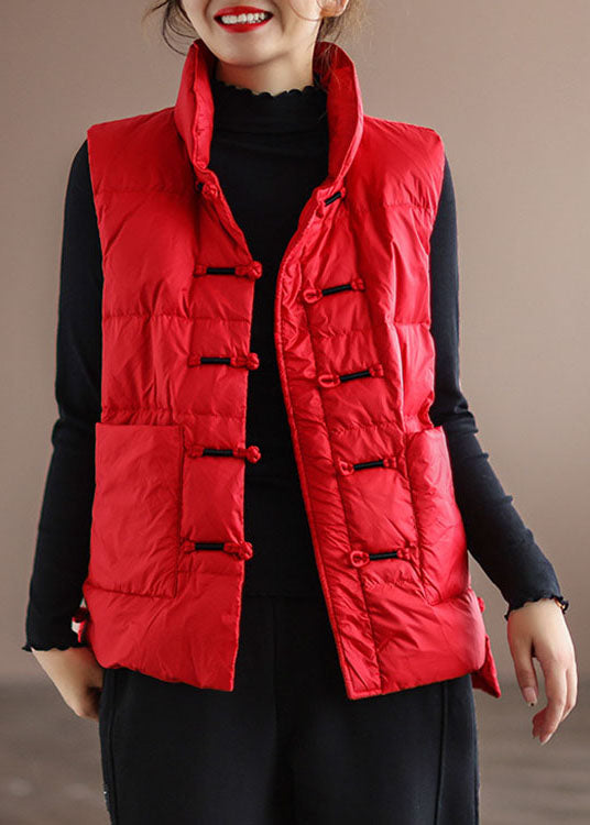 Vinter Puffer Vest med Ståkrage og Lommer for Damer 3