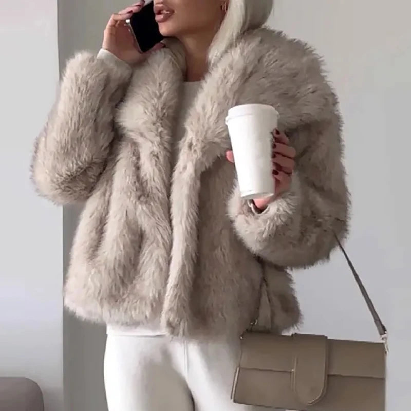 Vinterjakke Dame Trendy Korte Design 3