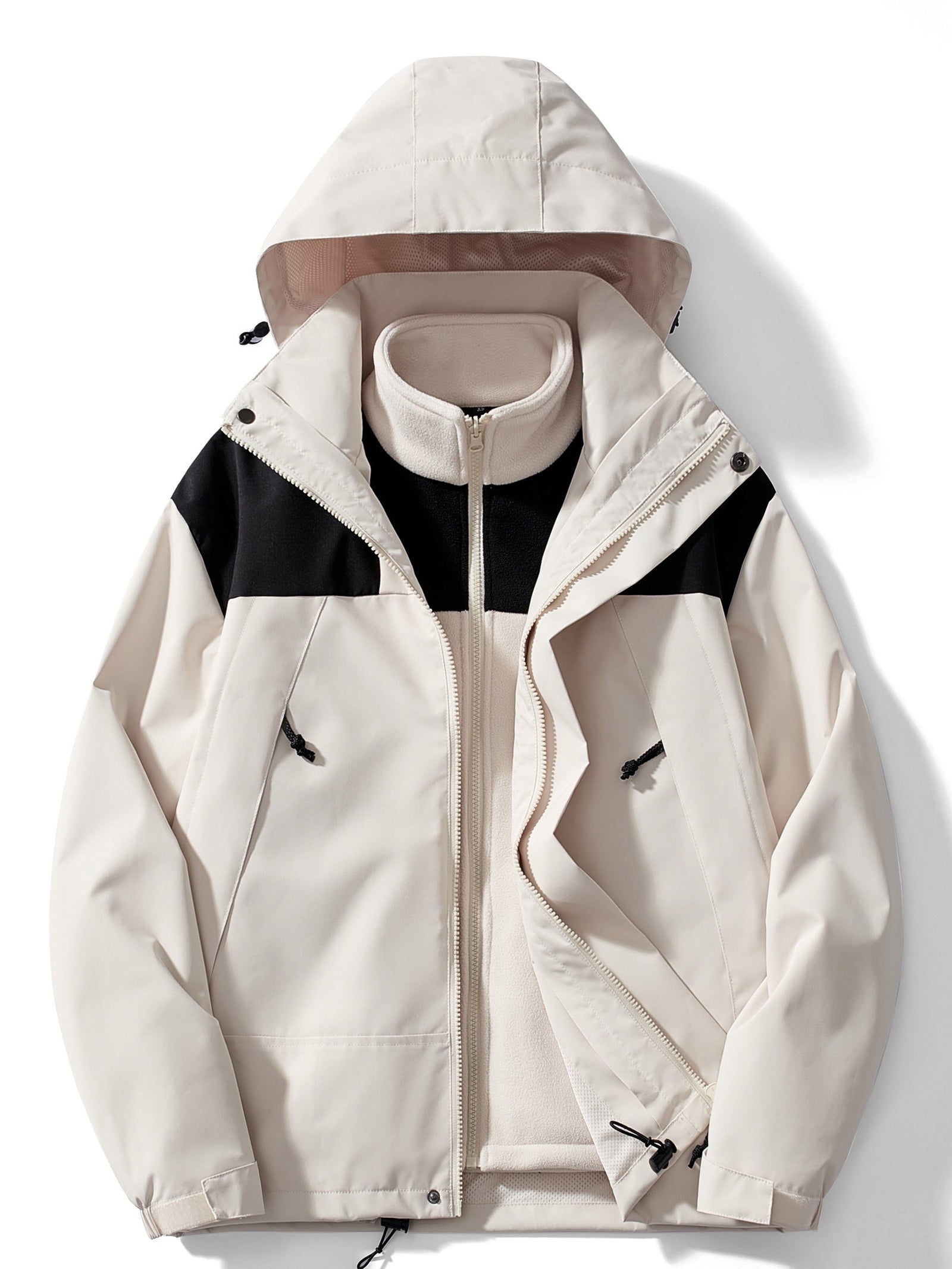 Vinterjakke Dame med Hette og Koselig Design 10