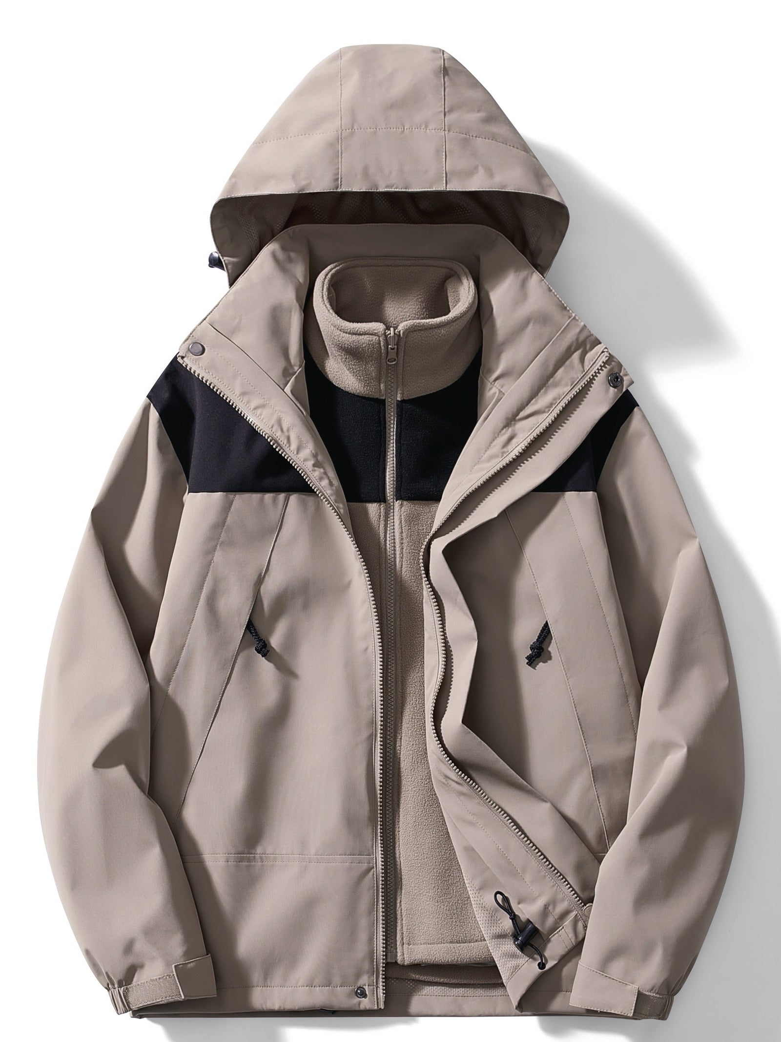 Vinterjakke Dame med Hette og Koselig Design 11