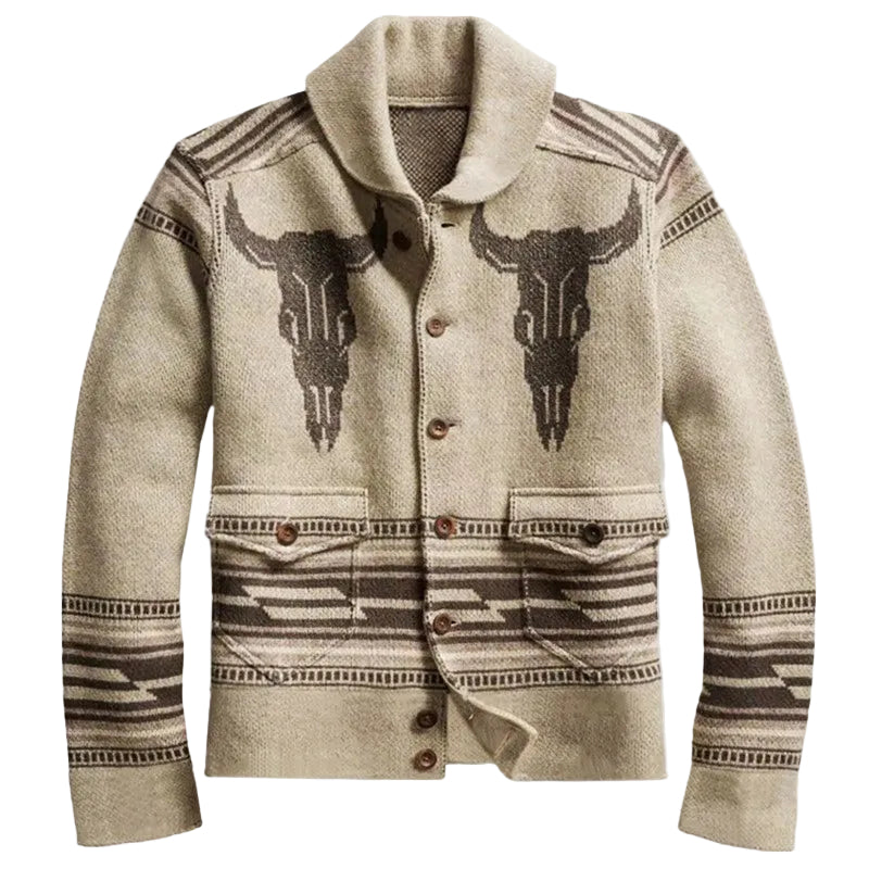 Women's Cardigan with Western Flair 0