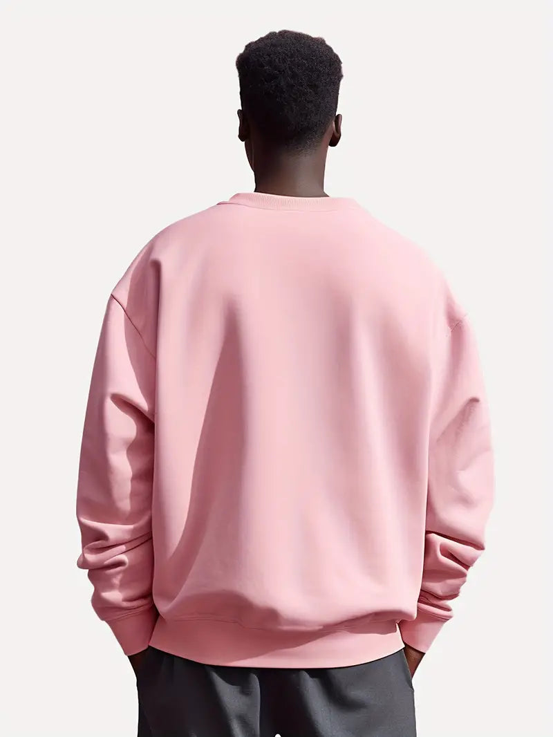 Herre Genser Uformell Sirkulær Utringning Høykvalitets Tekstil-2