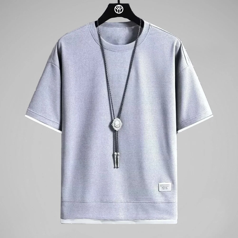 Premium Waffle T-skjorte for menn