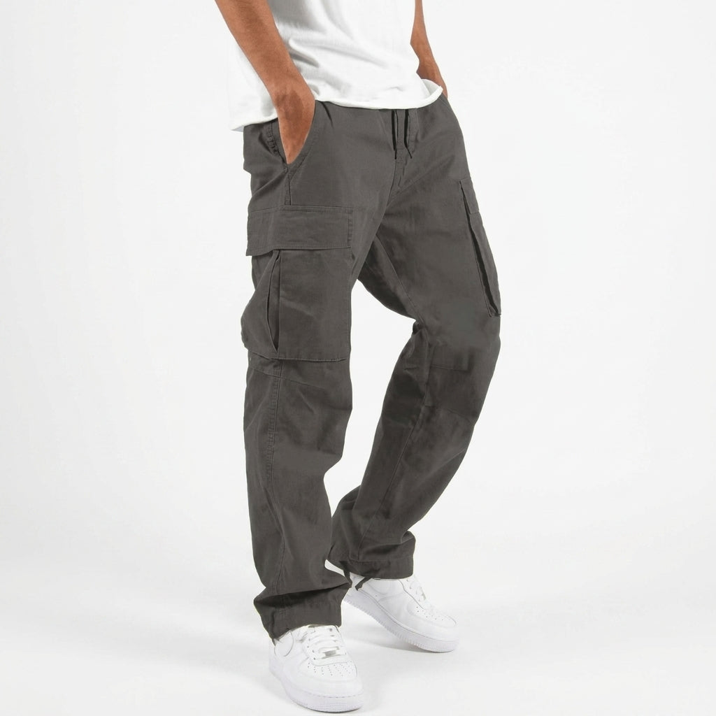 Herre Cargobukser Moderne Stil