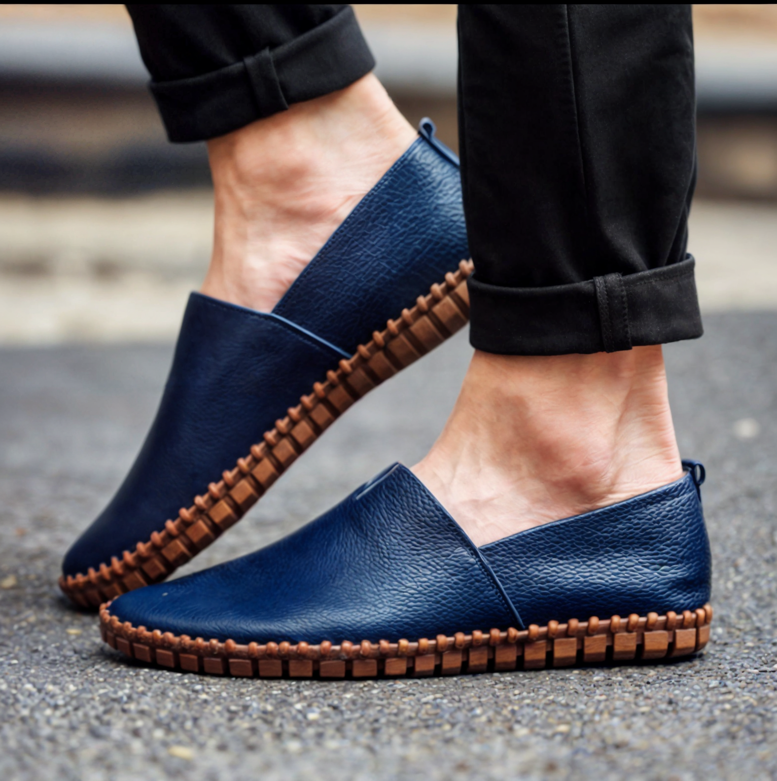 Italienske loafers