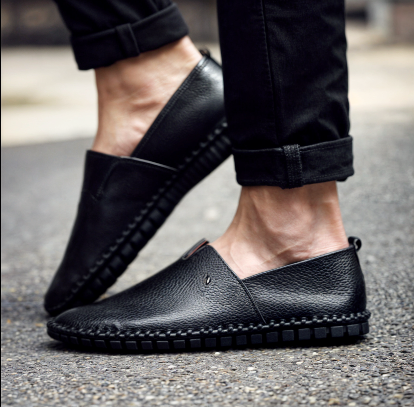Italienske loafers