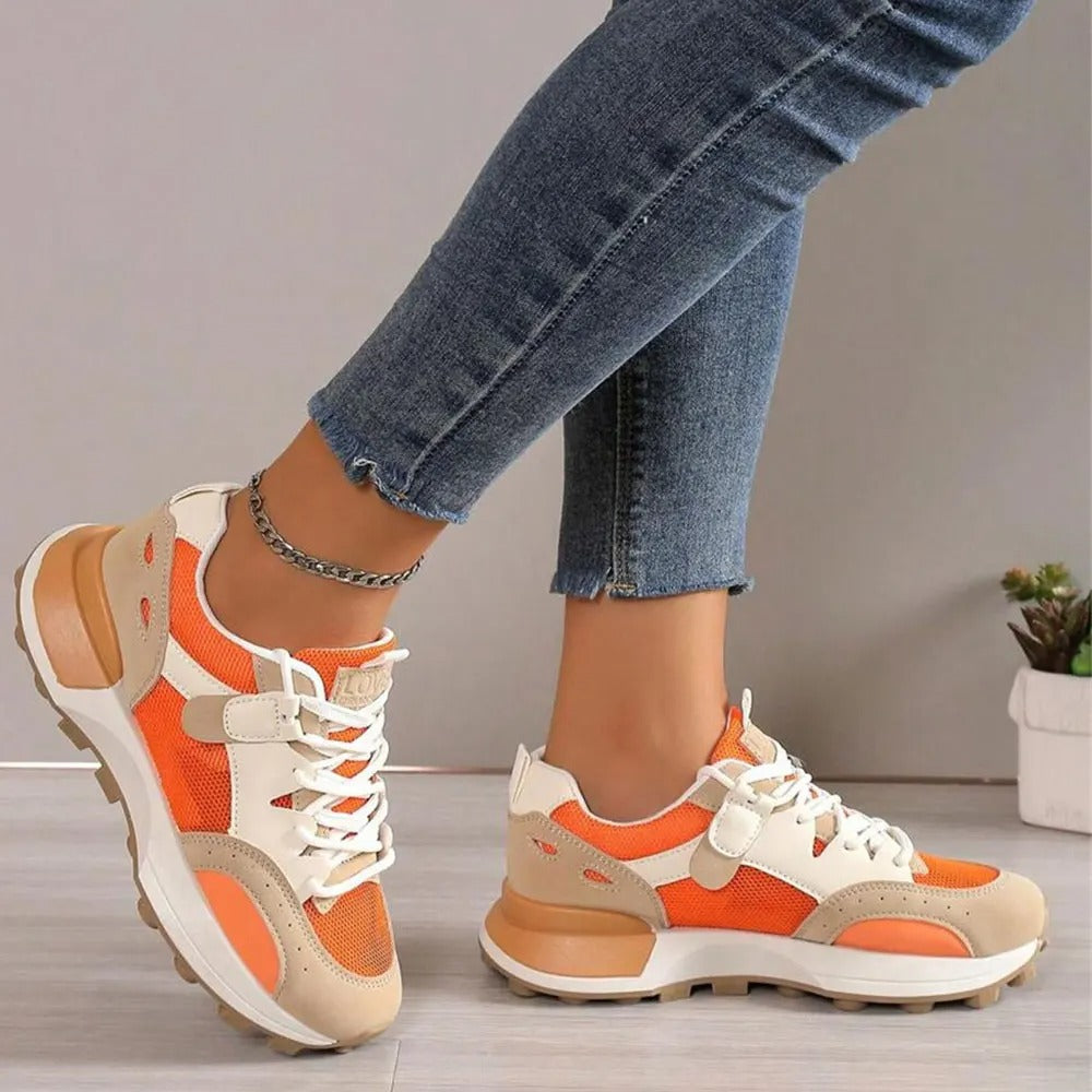Colorblock motesko for kvinner
