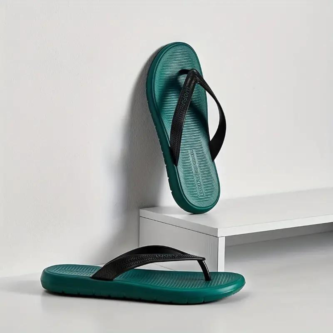 Uformelle slip-on flip-flops for menn