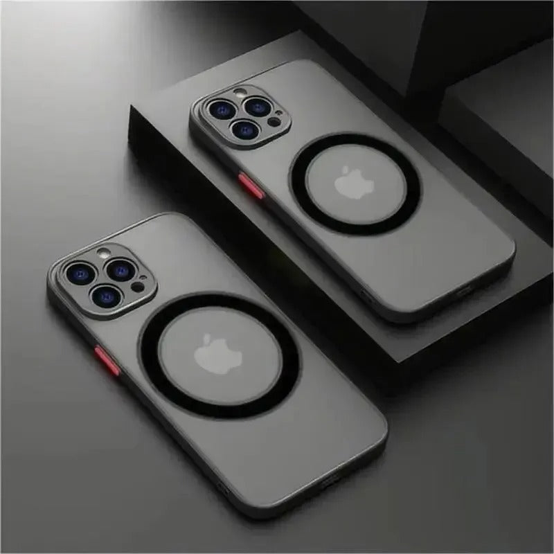Magnetisk Magsafe Matte-etui for iPhone
