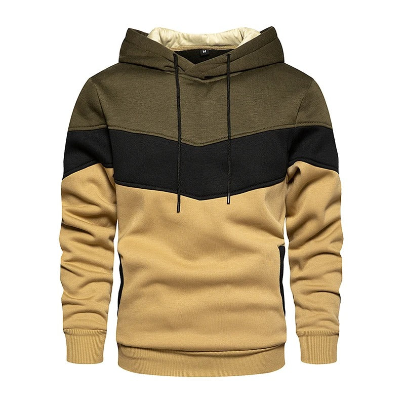 Hettegenser I Fleece-Stil for Menn