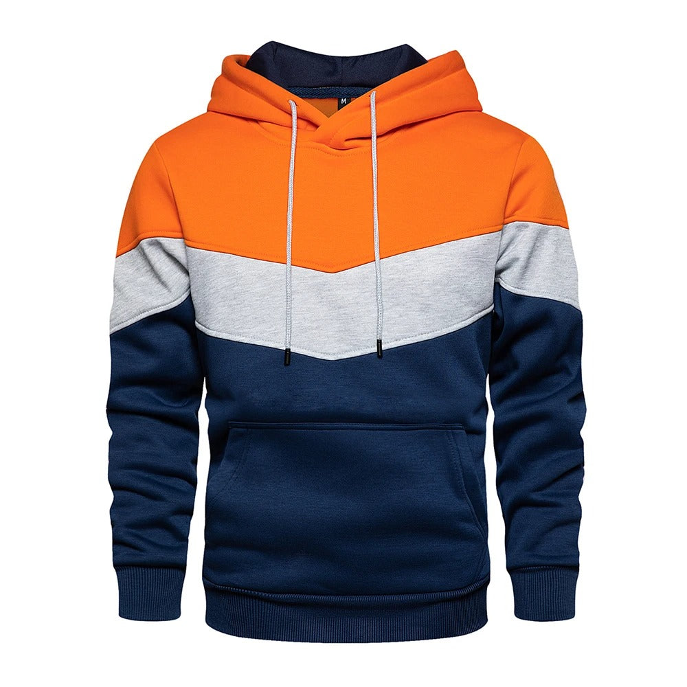 Hettegenser I Fleece-Stil for Menn