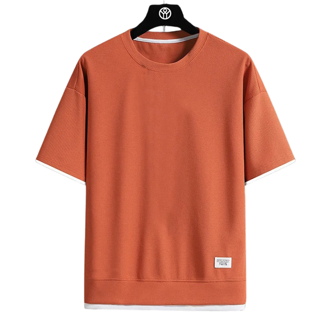 Premium Waffle T-skjorte for menn
