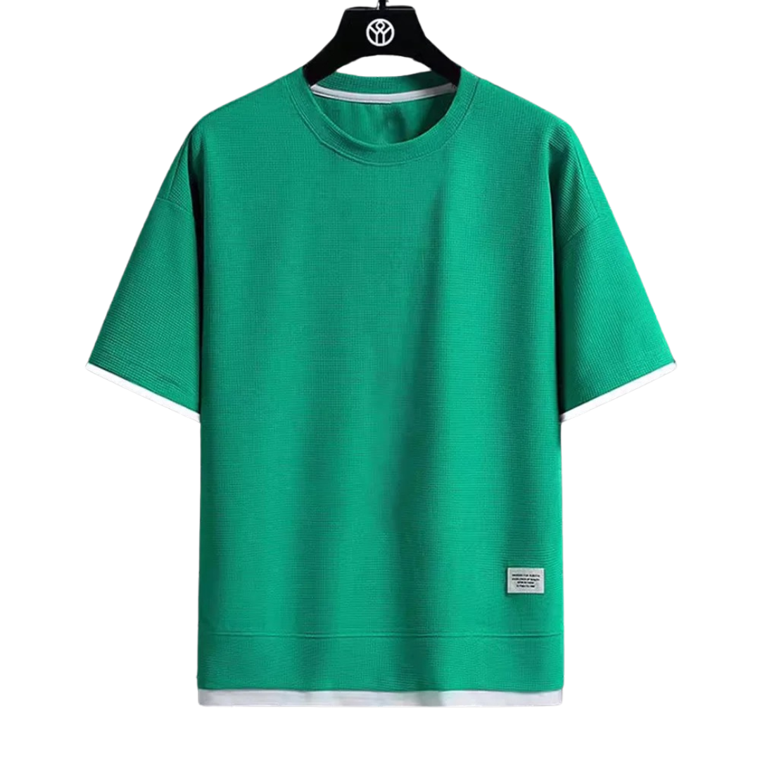 Premium Waffle T-skjorte for menn
