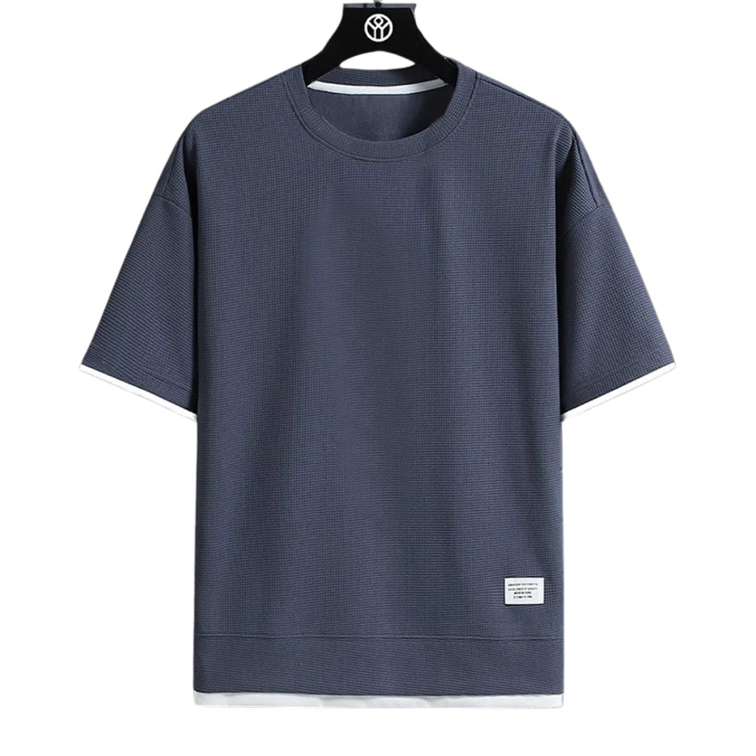 Premium Waffle T-skjorte for menn