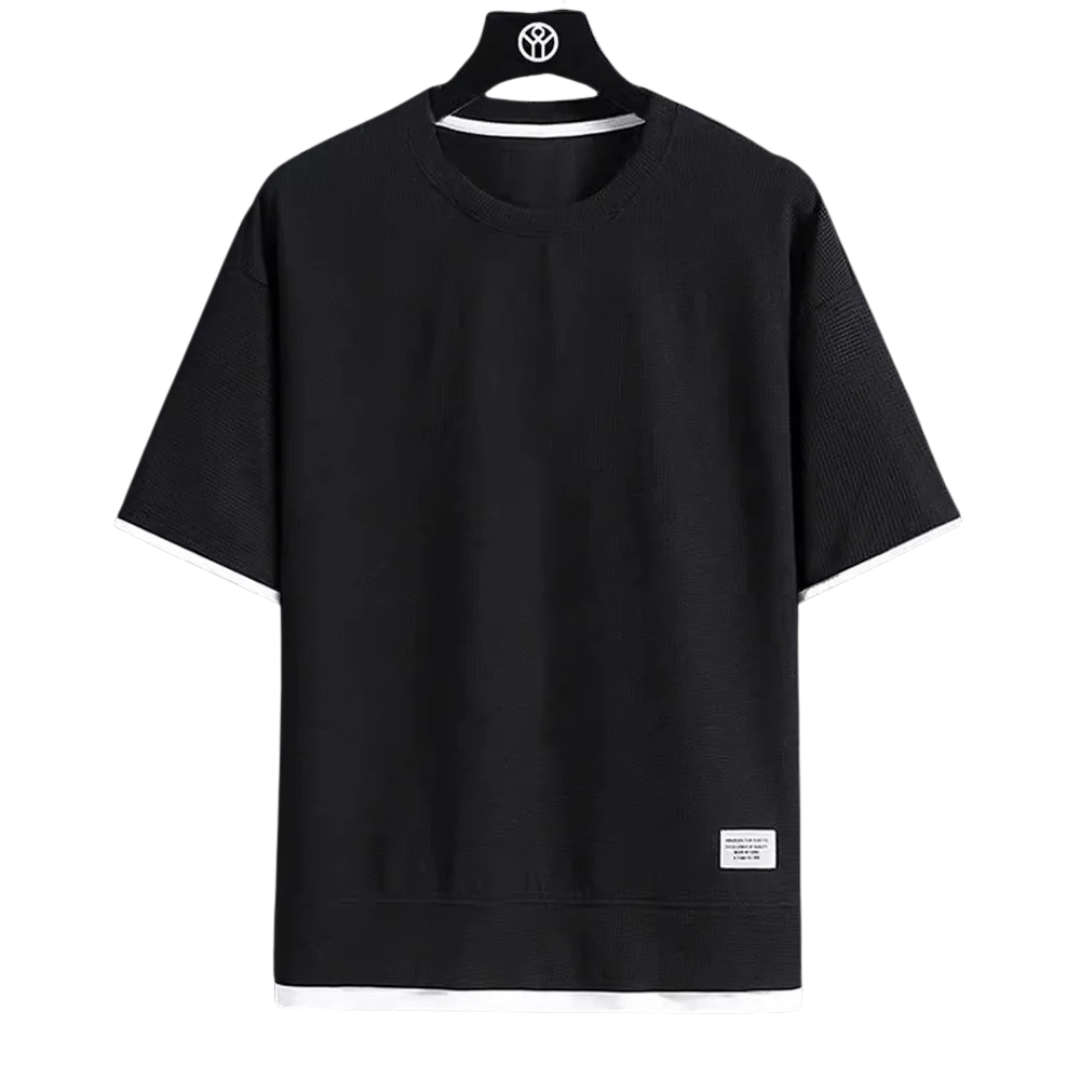 Premium Waffle T-skjorte for menn