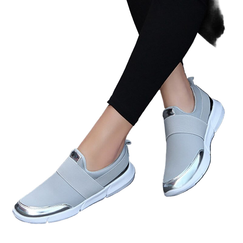 Pustende slip-on sko for kvinner