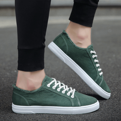 Lett lerret herresko