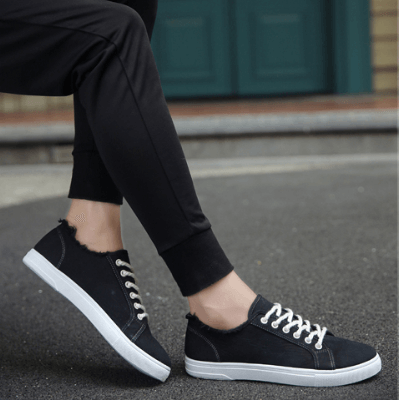 Lett lerret herresko