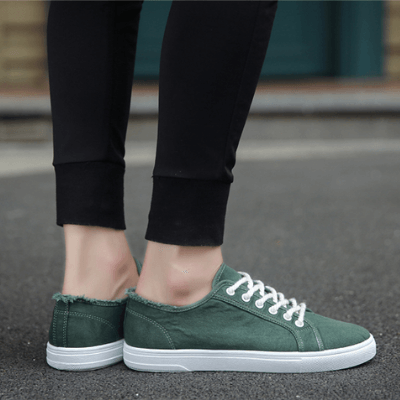 Lett lerret herresko