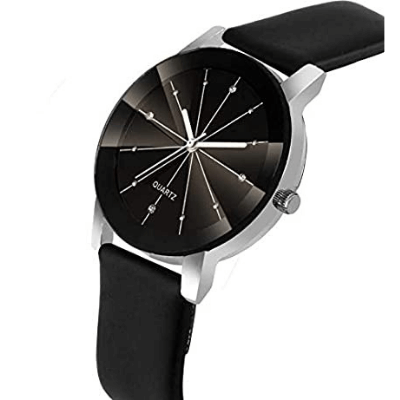 Kvarts skinnklokke for menn