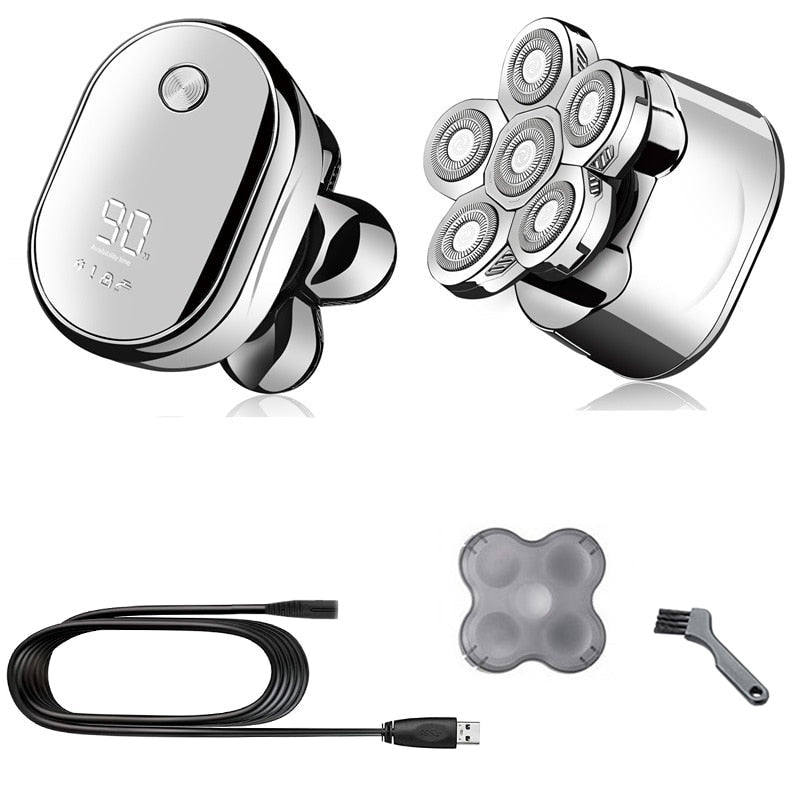 6 i 1 elektrisk barberhøvel