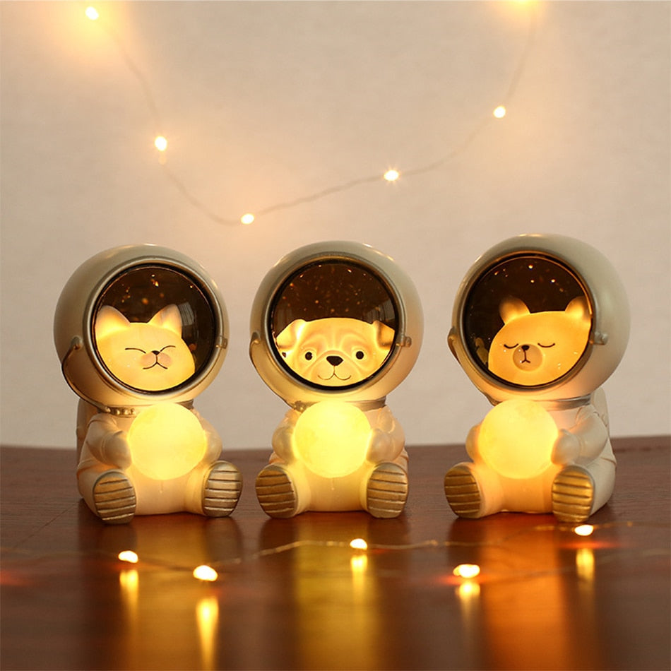 Astronaut LED nattlys