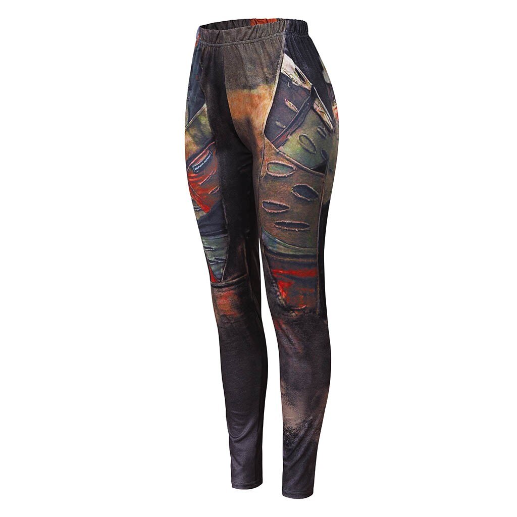 Høymeldet Tie-dye Retro Leggings