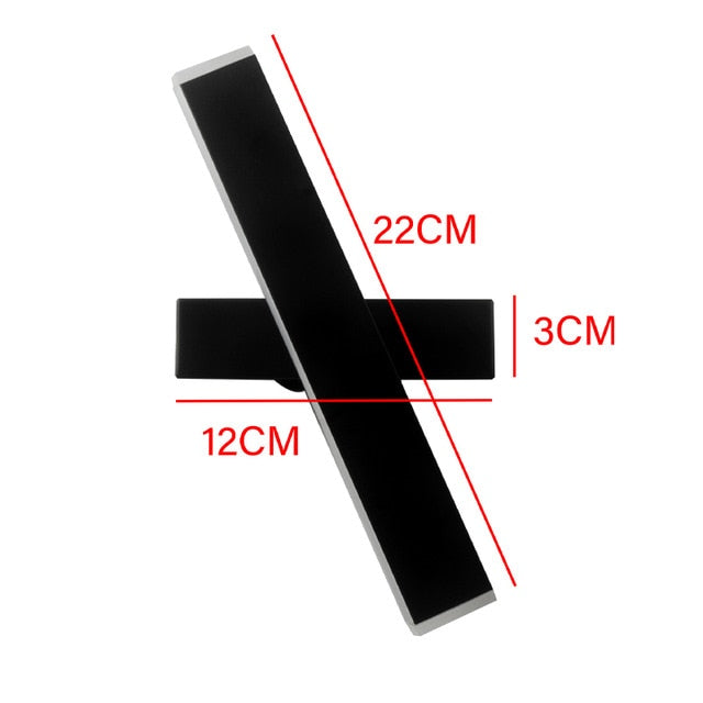 360° Roterende LED-vegglampe