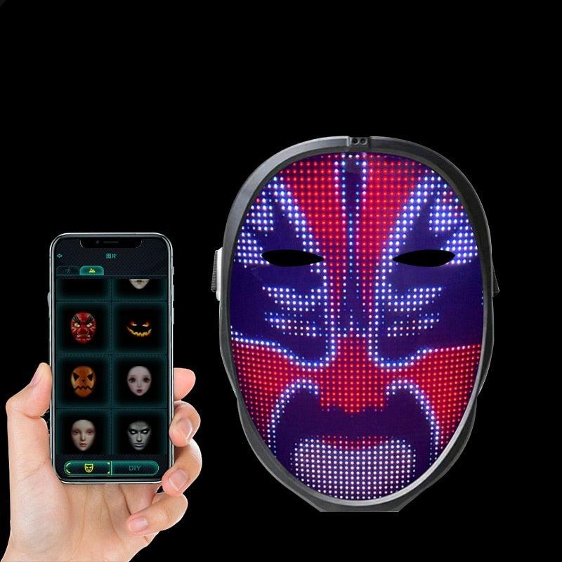 Ansiktstransformerende digital maske