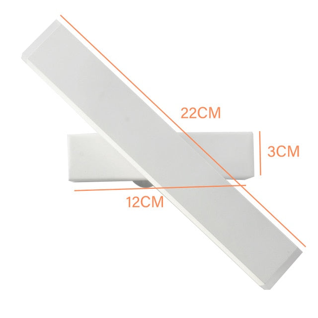 360° Roterende LED-vegglampe